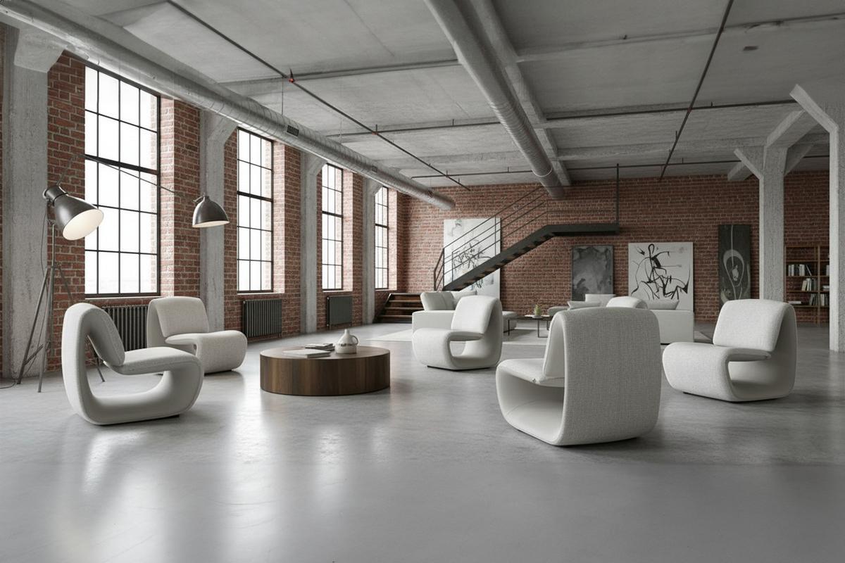 LOUNGESESSEL HAZEL Grau Kunstleder, Webstoff - Schwarz/Grau, Kunststoff/Textil (67/79/89cm) - KAWOLA