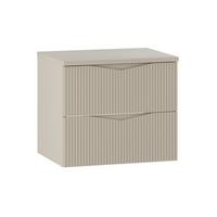 WASCHTISCHUNTERSCHRANK 60.6cm Tao Kaschmir - Beige, Holzwerkstoff (60.6/52.2/46.5cm) - Petits-meubles