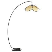 STEHLAMPE Merrica 60/120/170 cm - Schwarz, Metall (60/120/170cm) - Beliani