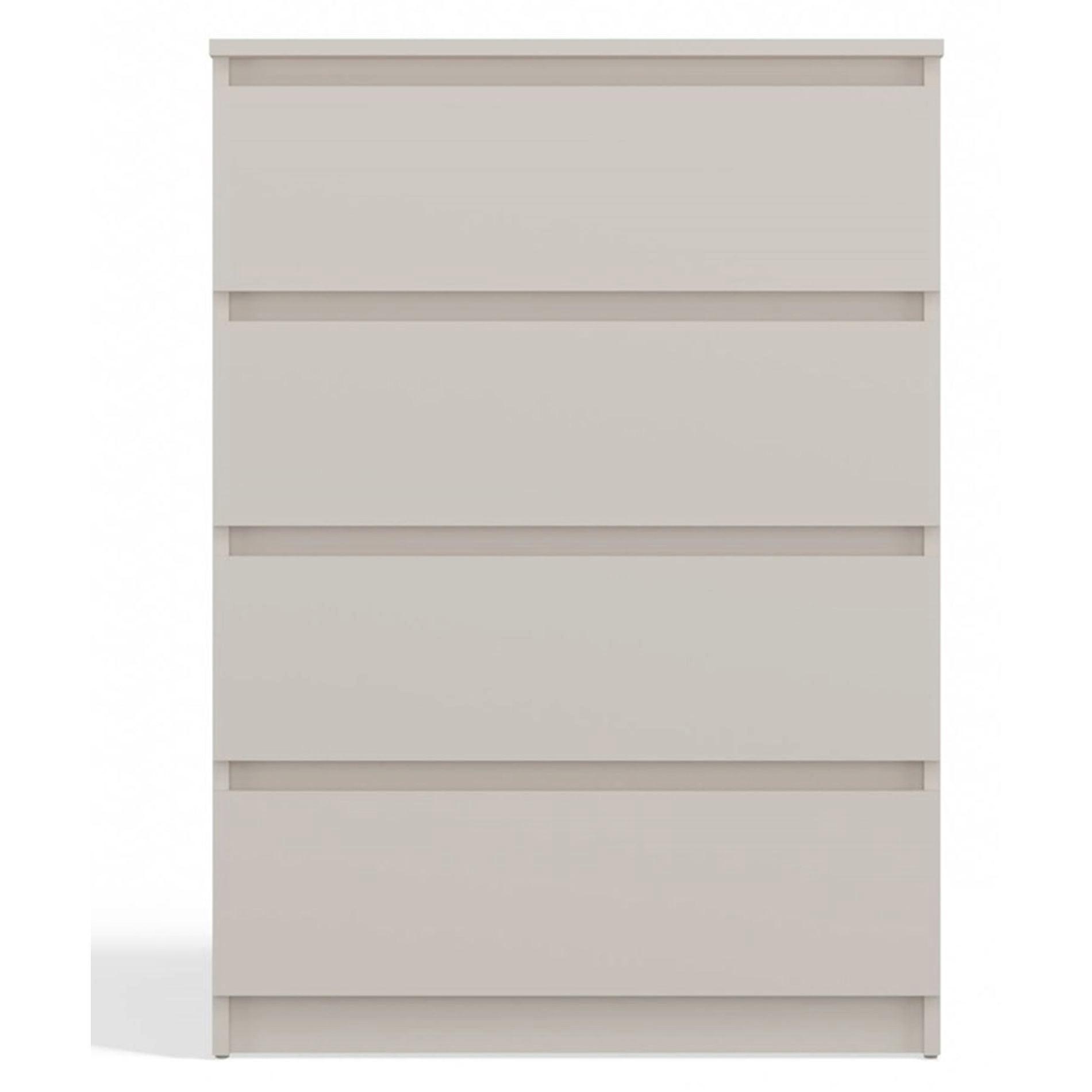KOMMODE Malwa greige, 97 x 70 x 40 cm - Kaschmir, Holzwerkstoff (70/97/40cm) - Selsey
