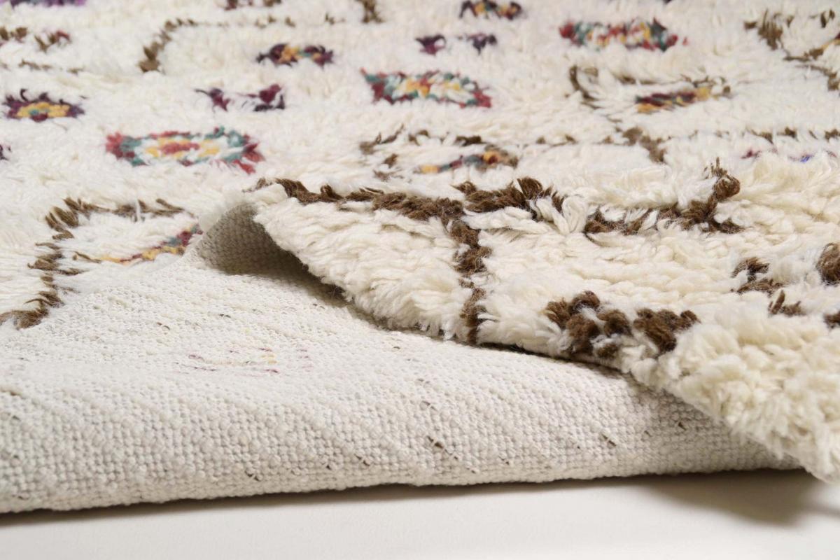 WEBTEPPICH Nomadic-Design 190x290 cm - Beige, Textil (190/290cm) - THEKO
