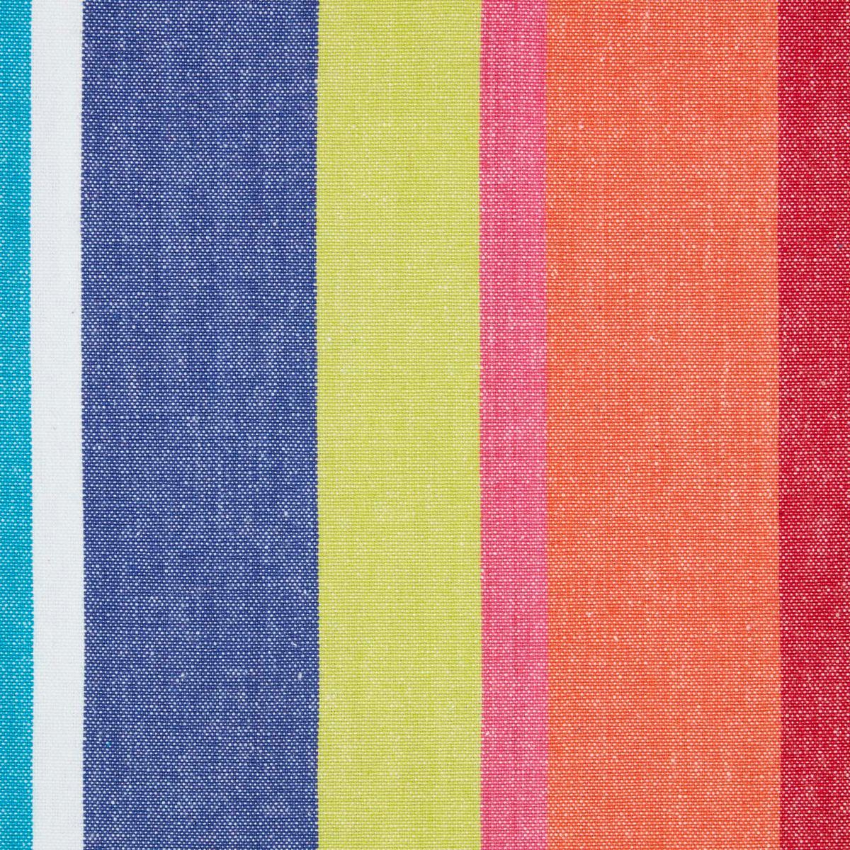 ÖSENVORHANG bunt gestreift blickdicht 2er-Set, 117/137 cm - Multicolor, Textil (117/137cm) - Homescapes