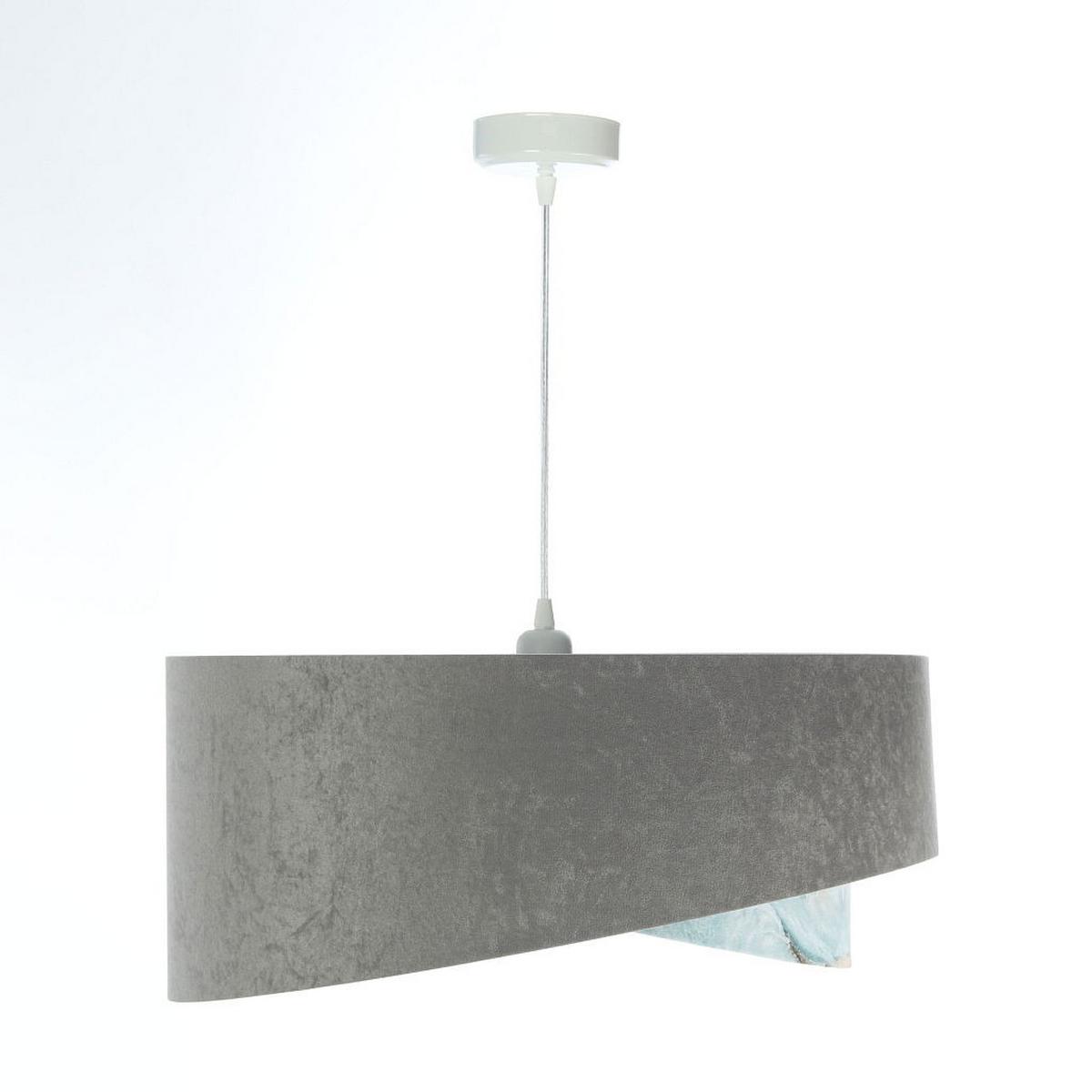 HÄNGELEUCHTE Blau 50/23 cm - Blau, Kunststoff (50/1.3/23cm) - ONZENO