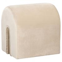 POUF Modoc 42/35/42 cm - Beige, Textil (35/42/42cm) - Beliani