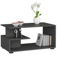 COUCHTISCH Graphit Grau 45/90/51 - Graphitfarben, Textil (51/90/45cm) - RAUMHIRSCH FURNITURE
