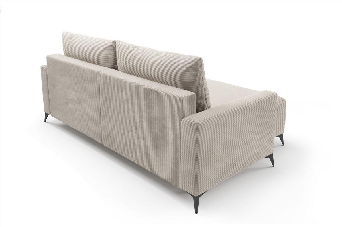 ECKSOFA Silves Mit Schlaffunktion - Gelb, Holzwerkstoff/Textil (239/148cm) - Fun Möbel
