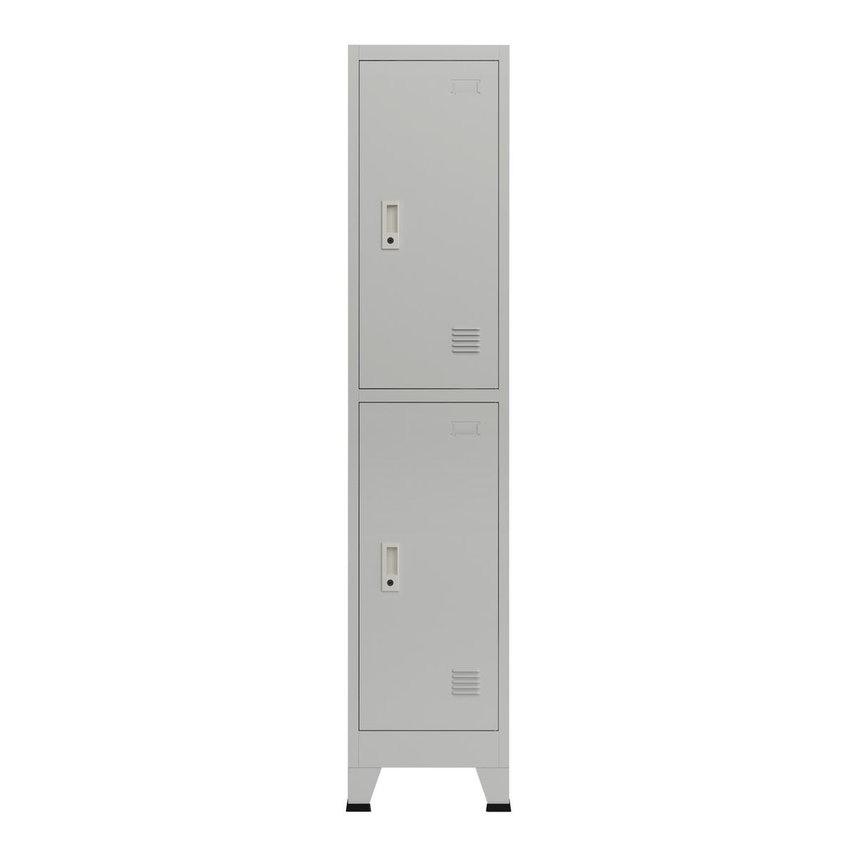 SPIND Joroinen - Grau, Metall (38/180/45cm) - [en.casa]