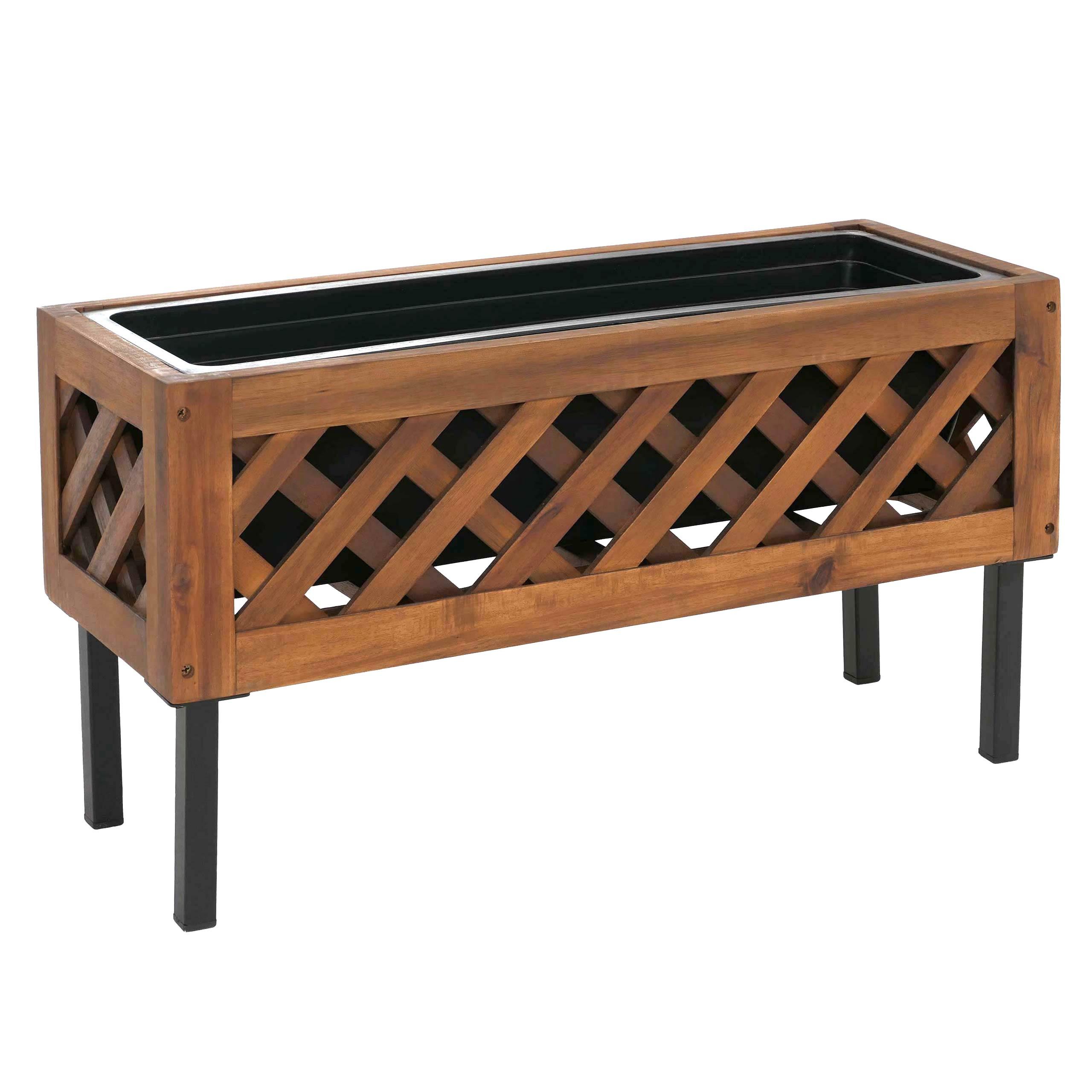 PFLANZKASTEN Braun - Braun, Holz (64/35/24cm) - MCW
