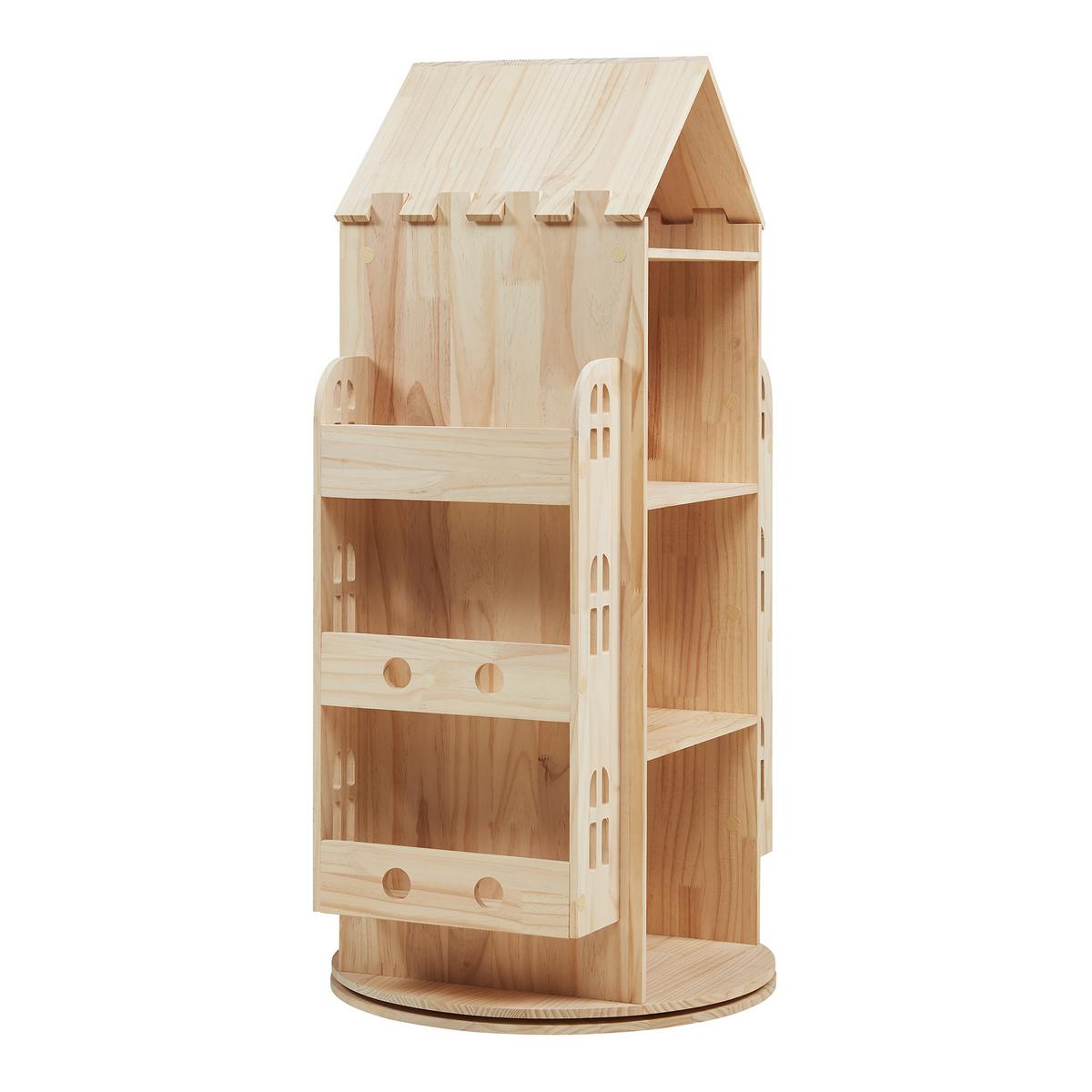KINDERREGAL Sanköre - Naturfarben, Holz (64/122/43cm) - [en.casa]