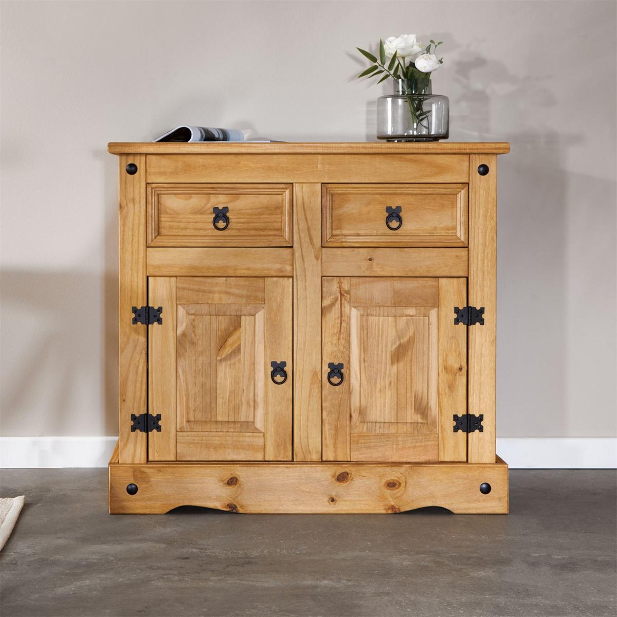 ANRICHTE SALSA natur - Naturfarben, Holz (92/84/44cm) - CARO-Möbel