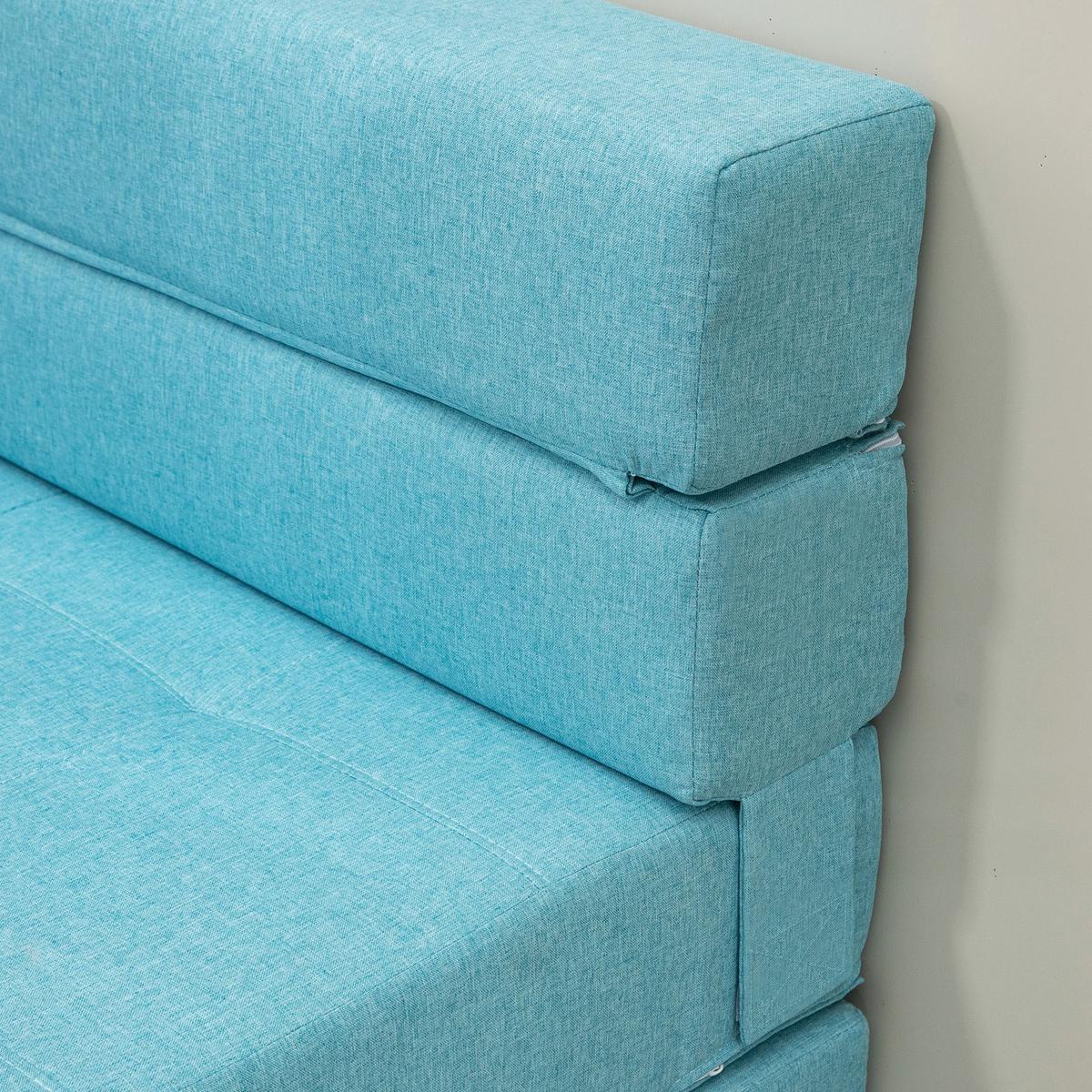SCHLAFSESSEL, Polybaumwolle, Blau - Blau, Textil (70/61/70cm) - HOMCOM