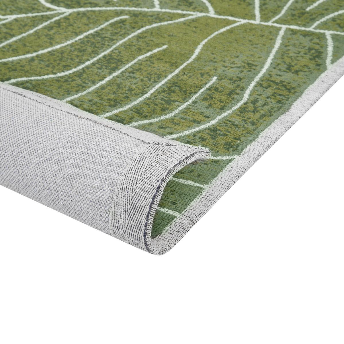 KURZFLOR-TEPPICH Sarmin 300/200 cm - Grün, Textil (200/300cm) - Beliani