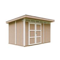 HOLZ-GARTENHAUS basis LP SmartSide 8,7m² mit B411xL279xH239 cm - M904A - TERRA BROWN - Hellbraun, Holz (412/237/279cm) - Timbela