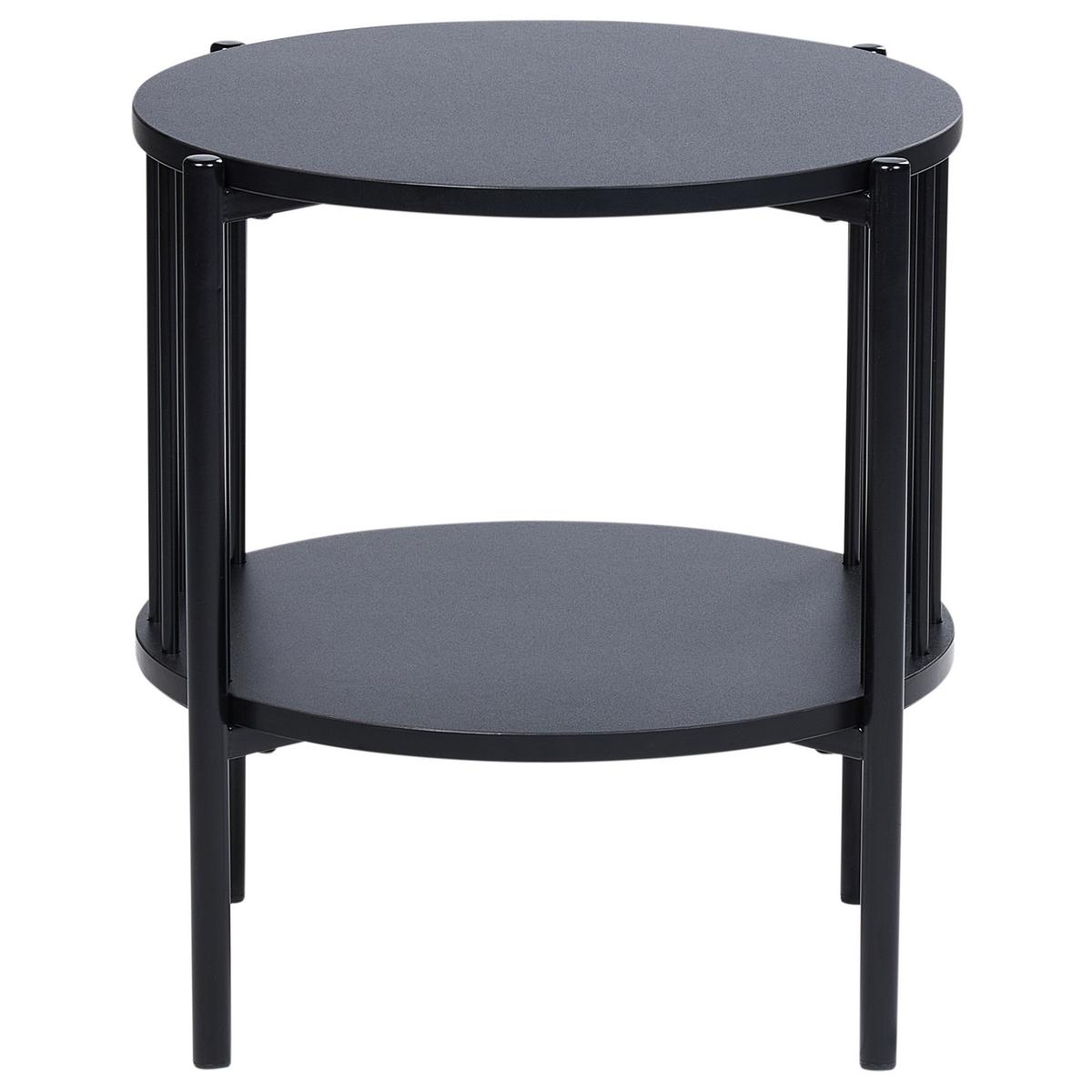 BEISTELLTISCH Schwarz Oreana - Schwarz, Holzwerkstoff (40/40/44cm) - Beliani