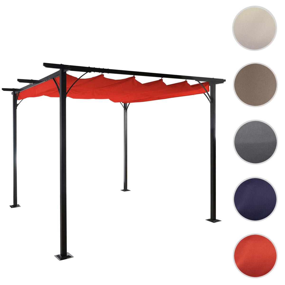 PERGOLA Orange - Orange, Metall (300/232/300cm) - MCW