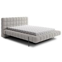BOXBETT 160/200 Ezio Grau - Grau, Holz (160/200cm) - Petits-meubles