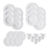 GESCHIRR-SET Cellini weiß 24-tlg. - Weiß, Keramik (2/2/2cm) - Villeroy & Boch