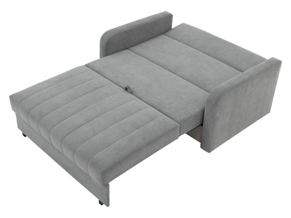 SCHLAFSOFA Viva Silk II - Schwarz/Naturfarben, Holz/Textil (132/85/98cm) - MIRJAN24
