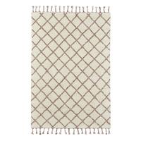 BERBERTEPPICH Marmoucha 190x290 cm - Schwarz, Textil (190/290cm) - THEKO