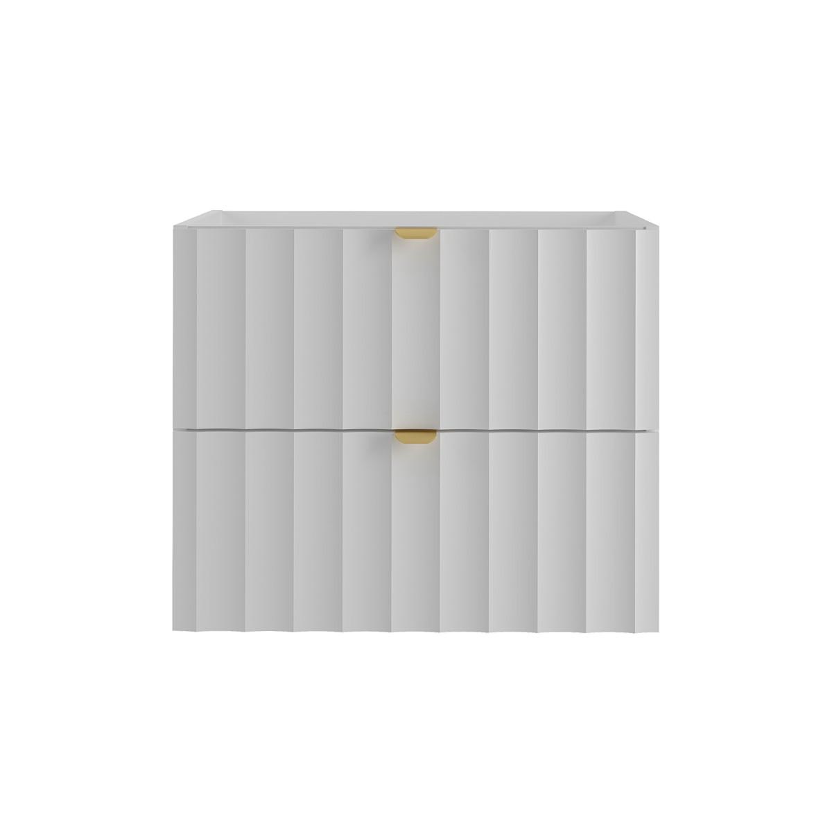 WASCHTISCHUNTERSCHRANK 60cm Lexa Weiß - Weiß, Holzwerkstoff (60/50/45.8cm) - Petits-meubles