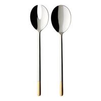 SALATBESTECK Ella edelstahl 2-tlg. - Edelstahlfarben, Metall (2cm) - Villeroy & Boch