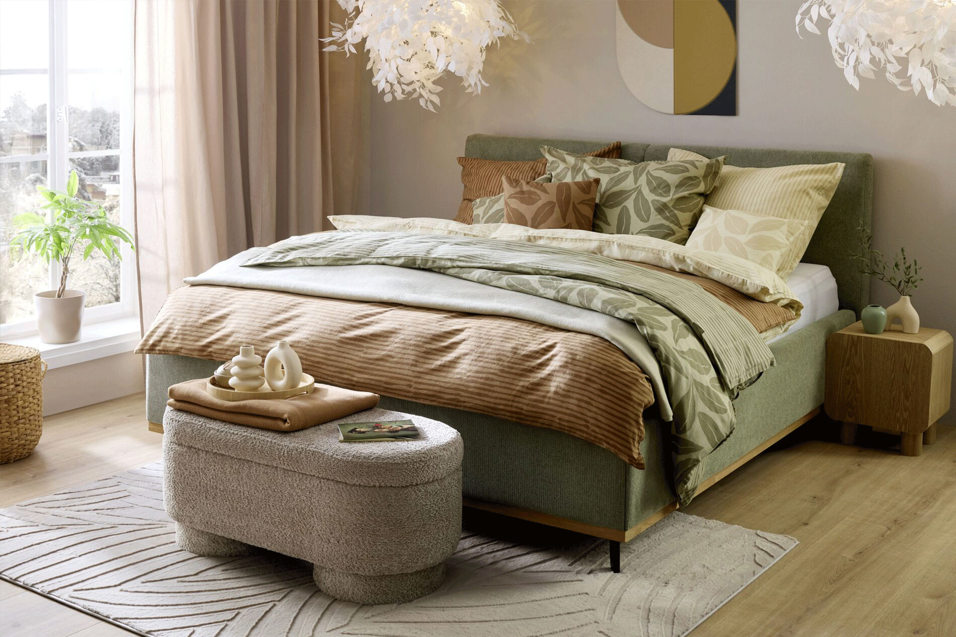 Stauraum im Schlafzimmer