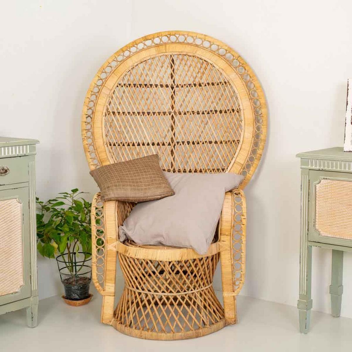 SESSEL aus bambus 96x50x140 cm braun - Braun, Naturmaterialien (96/140/49.5cm) - Wanderlust