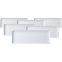 SERVIERPLATTEN Skagen weiß 20,5 x 7,5 cm 6er Set - Weiß, Keramik (7.5/2/20.5cm) - Ritzenhoff Breker