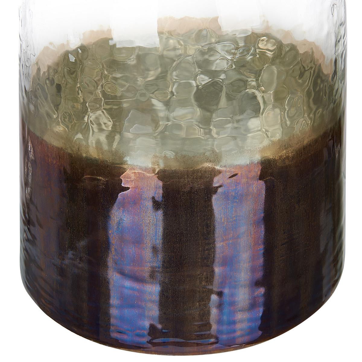 BLUMENVASE Glas bunt Kulcha - Multicolor, Glas (36cm) - Beliani