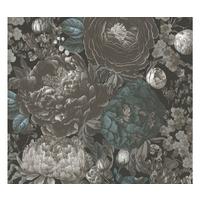 VLIESTAPETE Schwarz 53/1005 cm - Schwarz, Textil (53/1cm) - KUNSTLOFT