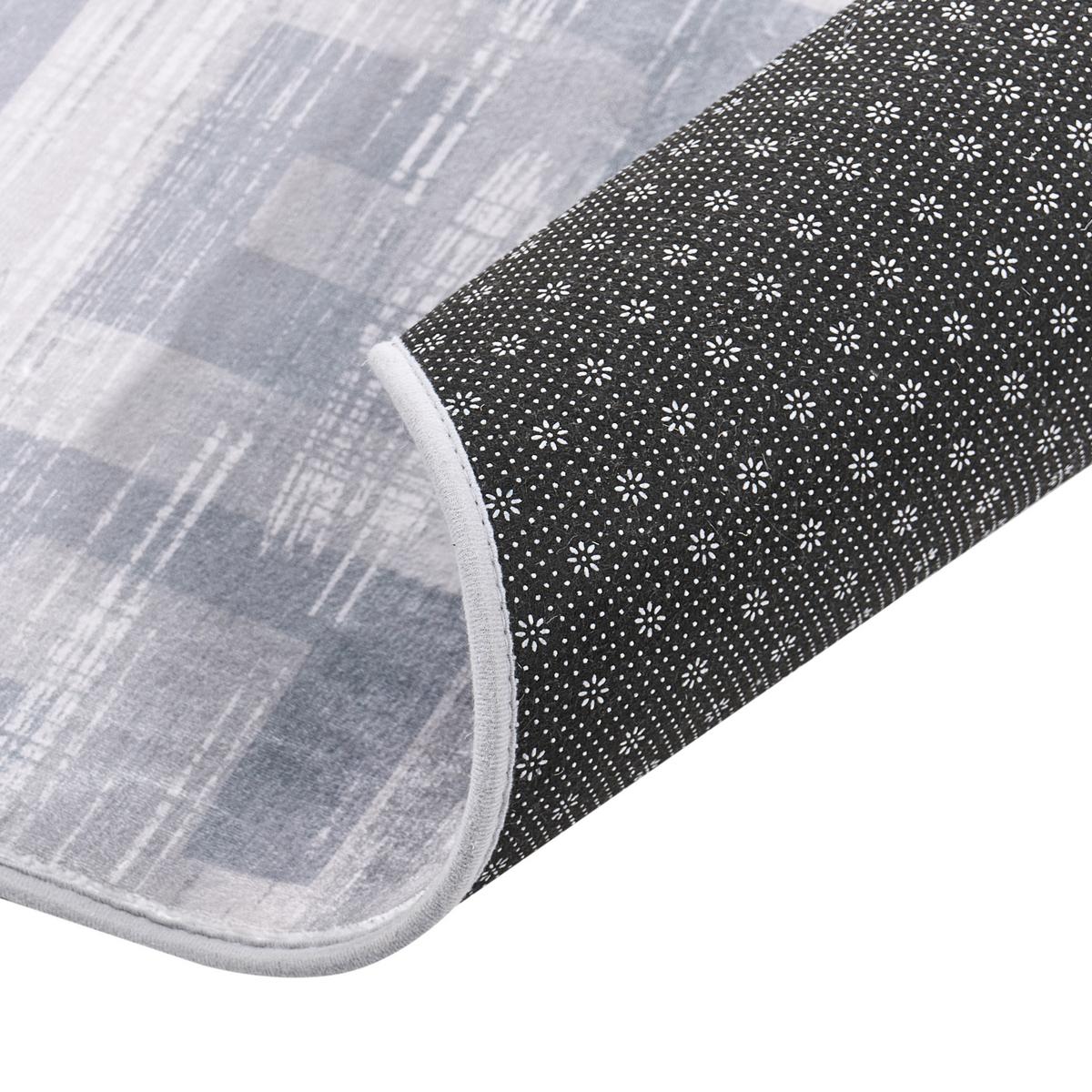 TEPPICH Grau 140/200 cm Beydag - Grau, Textil (140/200cm) - Beliani