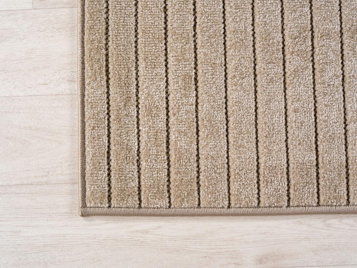 TEPPICH Outdoor ENGADIN in Beige, im Skandi-Stil mit 3D-Design, 240 x 340 cm - Beige, Textil (340/240cm) - KADIMA DESIGN