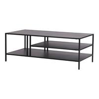 COUCHTISCH Kumlinge 40/110/55 cm - Schwarz, Metall (55/110/40cm) - [en.casa]