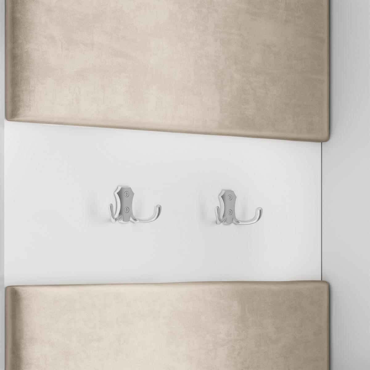 GARDEROBENSCHRANK LORI 95/181/51 cm Modern Eichefarben - Eichefarben/Beige, Holzwerkstoff (95/181/51cm) - MASSENO