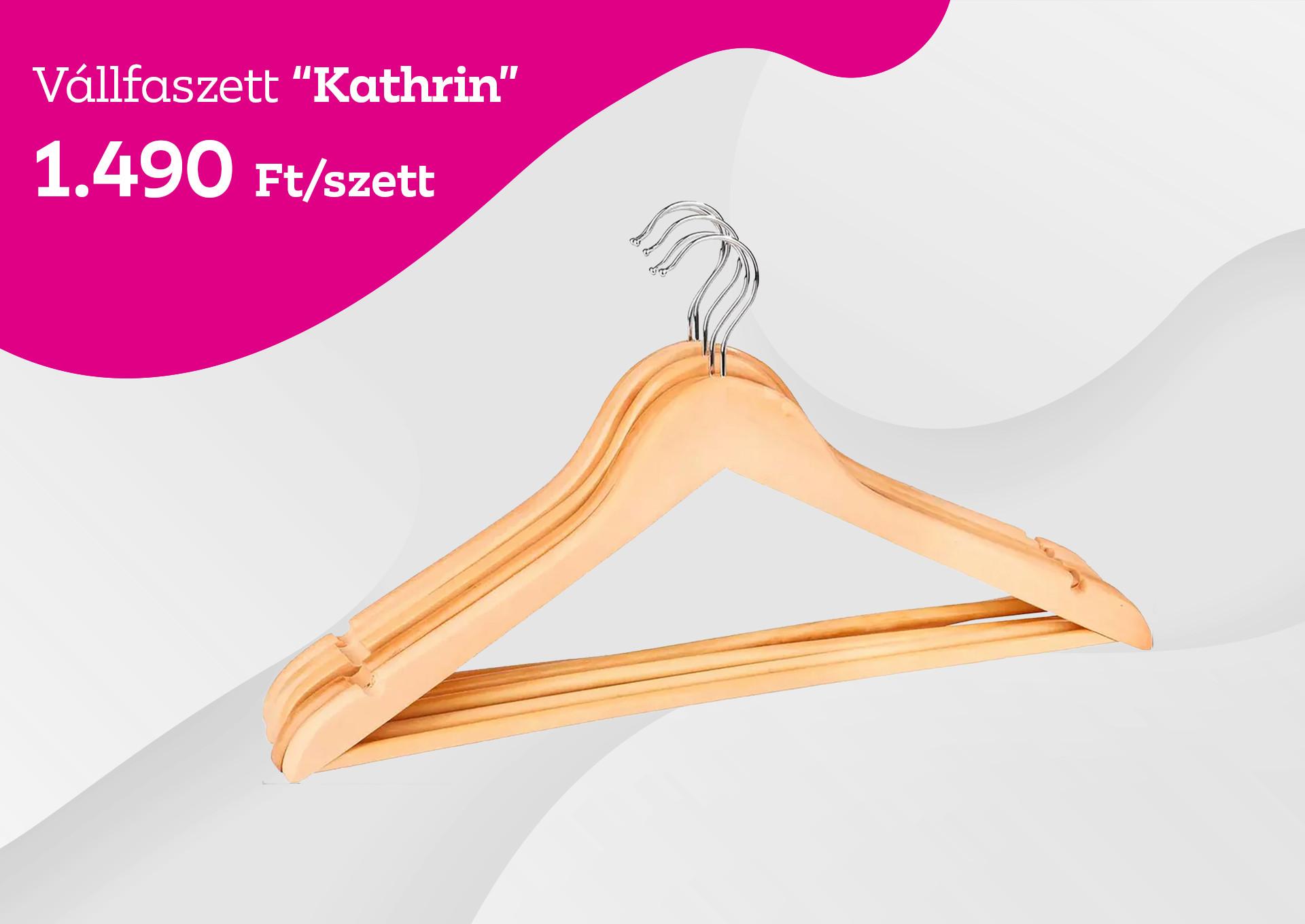 Vállfaszett KATHRIN 1490 Forint / szett