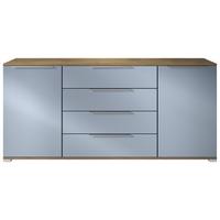 SIDEBOARD Linio Denim matt - Pastellblau, Holzwerkstoff (166.5/75.5/35cm) - Vladon