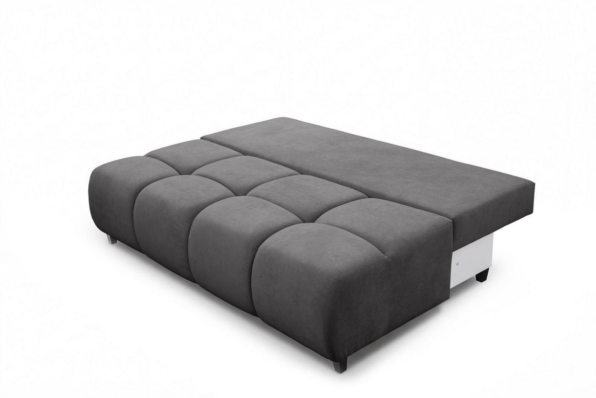 SCHLAFSOFA Xenio Mit Schlaffunktion - Dunkelgrau, Holzwerkstoff/Textil (196/103/100cm) - Fun Möbel