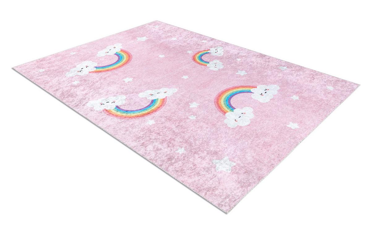 TEPPICH Junior 140/190 cm - Pink, Textil (140/190cm) - rugsX