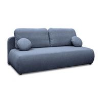 SCHLAFSOFA CLAIRE, zweisitzig, mit Schlaffunktion, Neve 74 - Blau, Textil (208/90/95cm) - Lookway