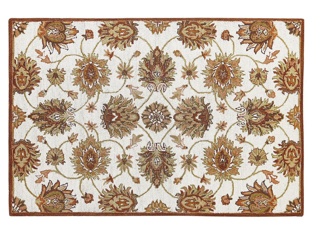 VINTAGE-TEPPICH Ezine 230/160 cm - Beige, Textil (160/230cm) - Beliani
