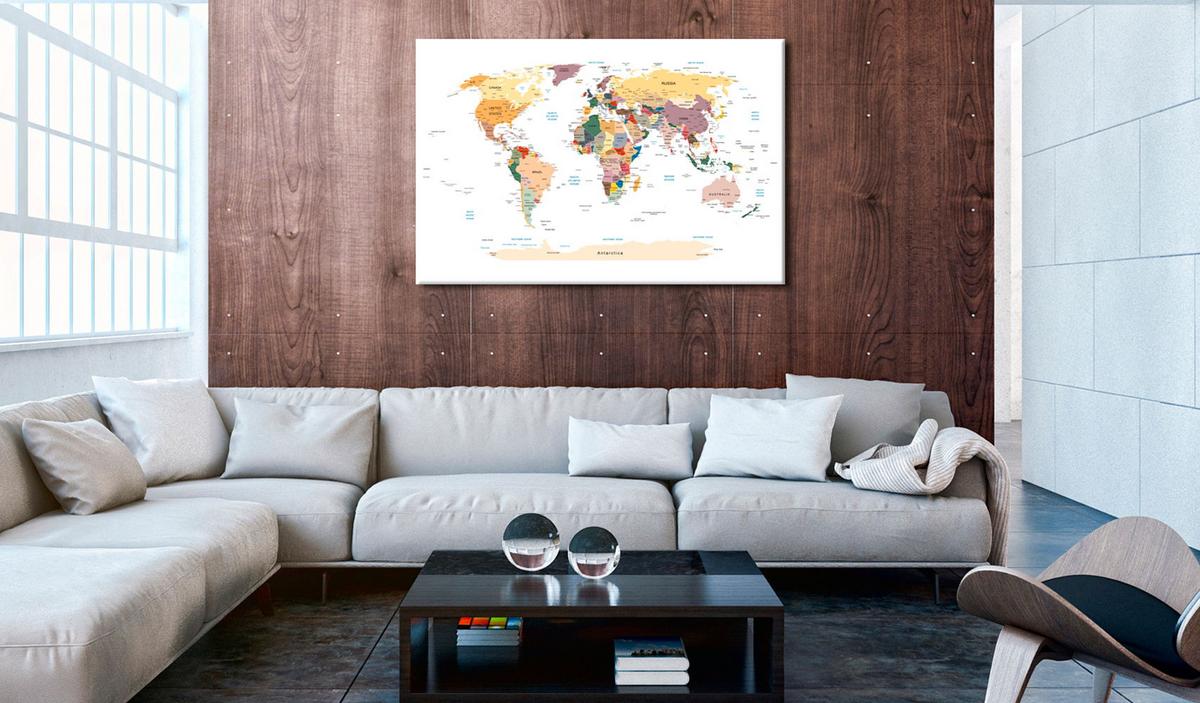 PINNWANDBILDER Bunt 60/40 cm - Multicolor, Naturmaterialien/Textil (60/40cm) - KUNSTLOFT