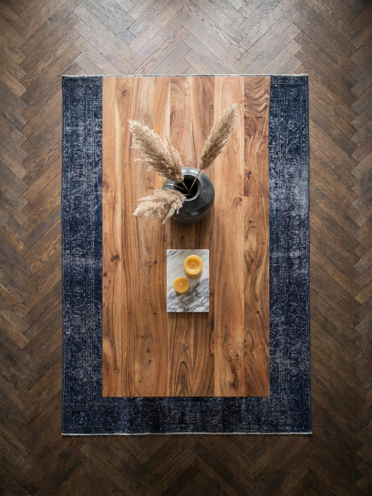 ESSTISCH Massivholz Baumkante Metallgestell Handgefertigt TARN, Goldbraun-Chrom 120x60x76 cm - Chromfarben/Braun, Holz/Metall (60/120/76cm) - KADIMA DESIGN