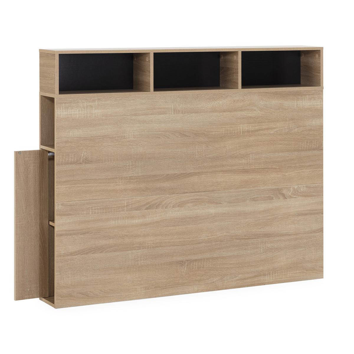 KOPFTEIL 145 cm Zeus, Eichenfarbe - Honigeiche, Holzwerkstoff (20/120/145cm) - VS Venta-stock