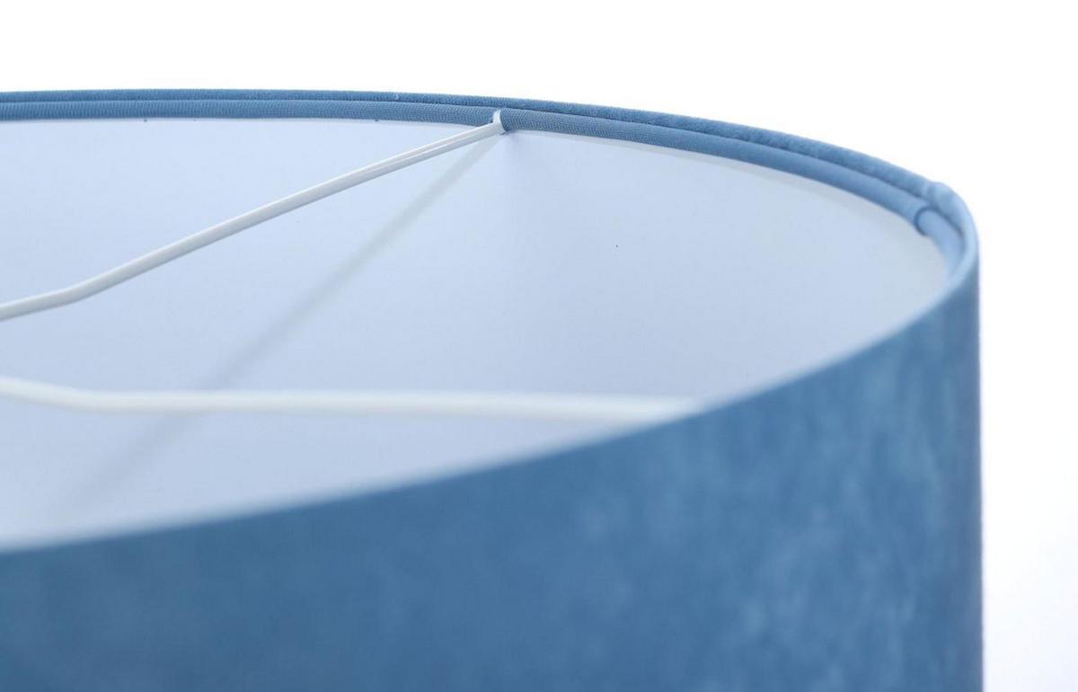 HÄNGELEUCHTE Blau 30/20 cm - Blau/Weiß, Kunststoff (30/0.45/20cm) - ONZENO