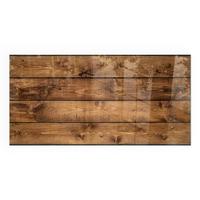 GLASPLATTE für Kamin 120x60 cm - Braun, Glas (120/60/0.4cm) - TULUP