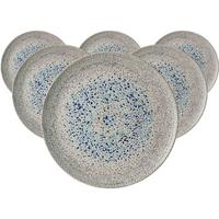PLATZTELLER Rimini grau ø 32 cm 6er Set - Grau, Keramik (32cm) - Ritzenhoff Breker