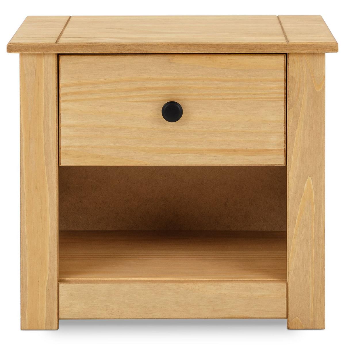 NACHTTISCH CANCUN braun - Braun, Holz (46/40/40cm) - IDIMEX