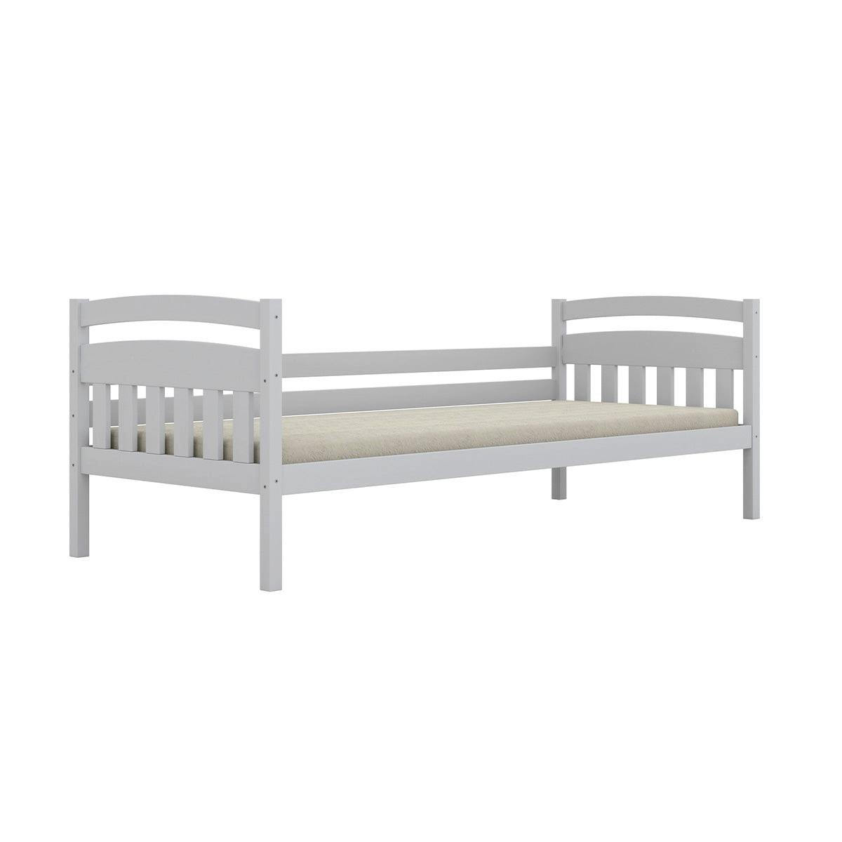 BETT 90/200 Tosia Weiß - Weiß, Holz (90/200cm) - Petits-meubles