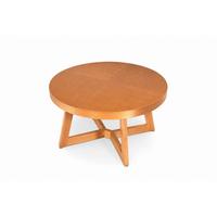 ESSTISCH SOLIS Ausziehbar 130 - 230 / 130 x 76 cm - Gelb/Erlefarben, Holz (130/130/76cm) - MASSENO