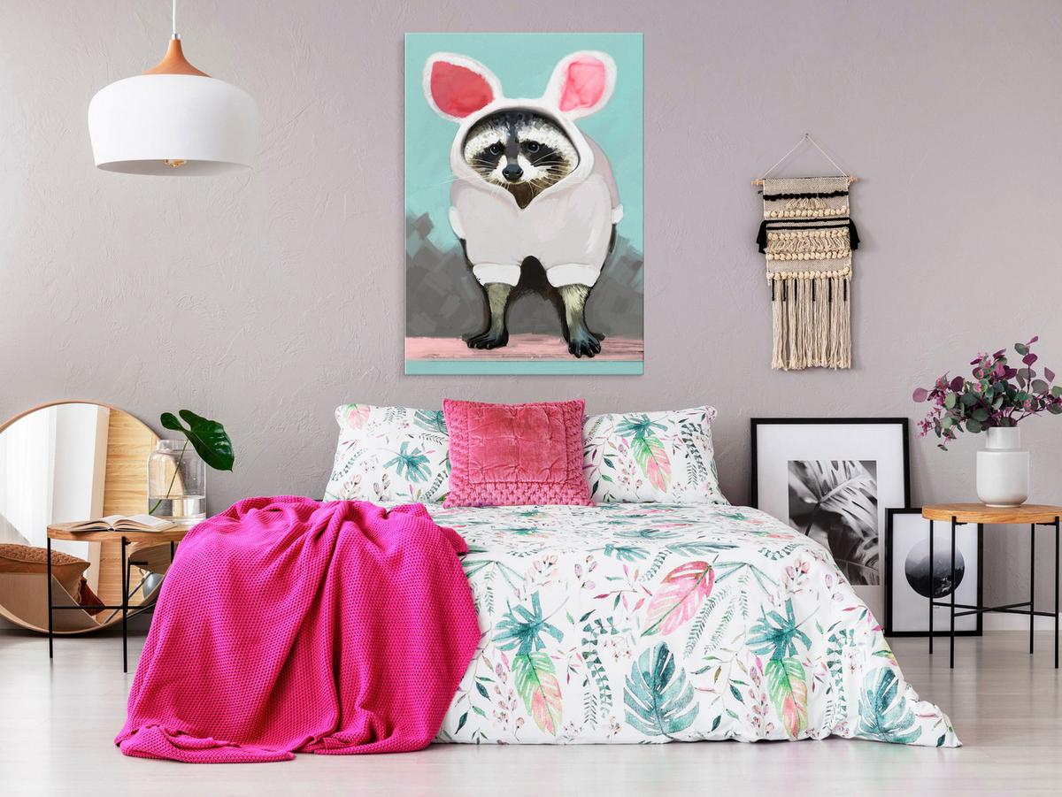 KUNSTDRUCK Bunt 40/60 cm - Multicolor, Textil (40/60cm) - KUNSTLOFT